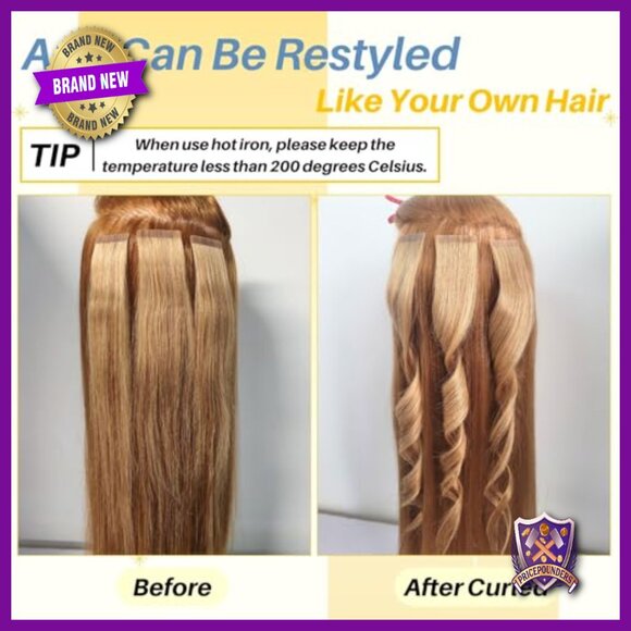 Human Hair Tape-In Extensions 14 Inch Straight Reusable 20 Pieces main image 4